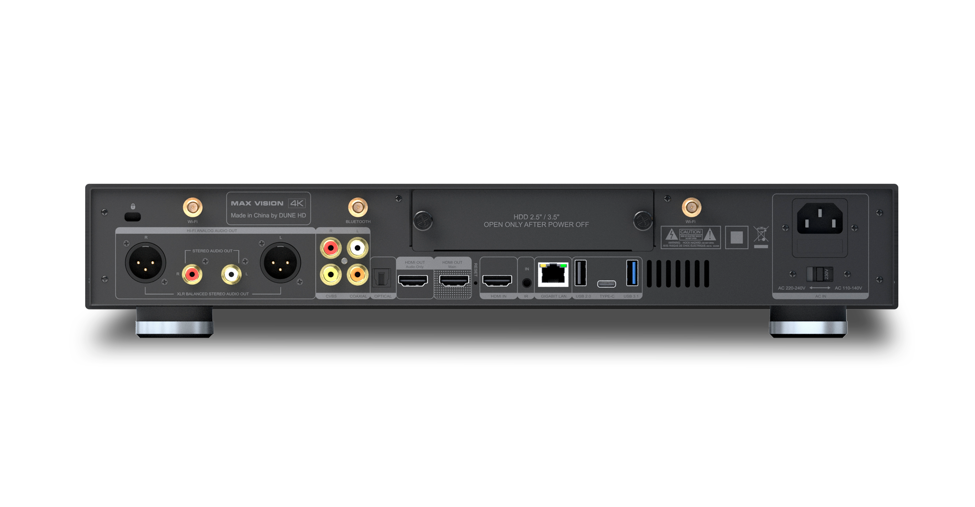 Box Dune HD Real Vision 4K - Processeur Realtek - Comme Neuve